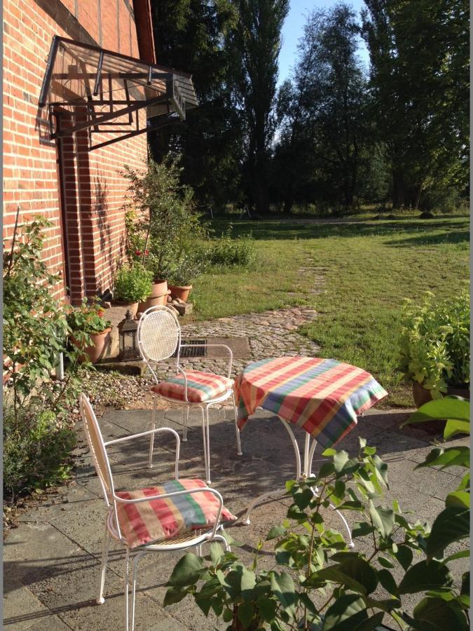 Ferienwohnung 1 Im Landhaus Am Wildpark Boek Eksteriør bilde