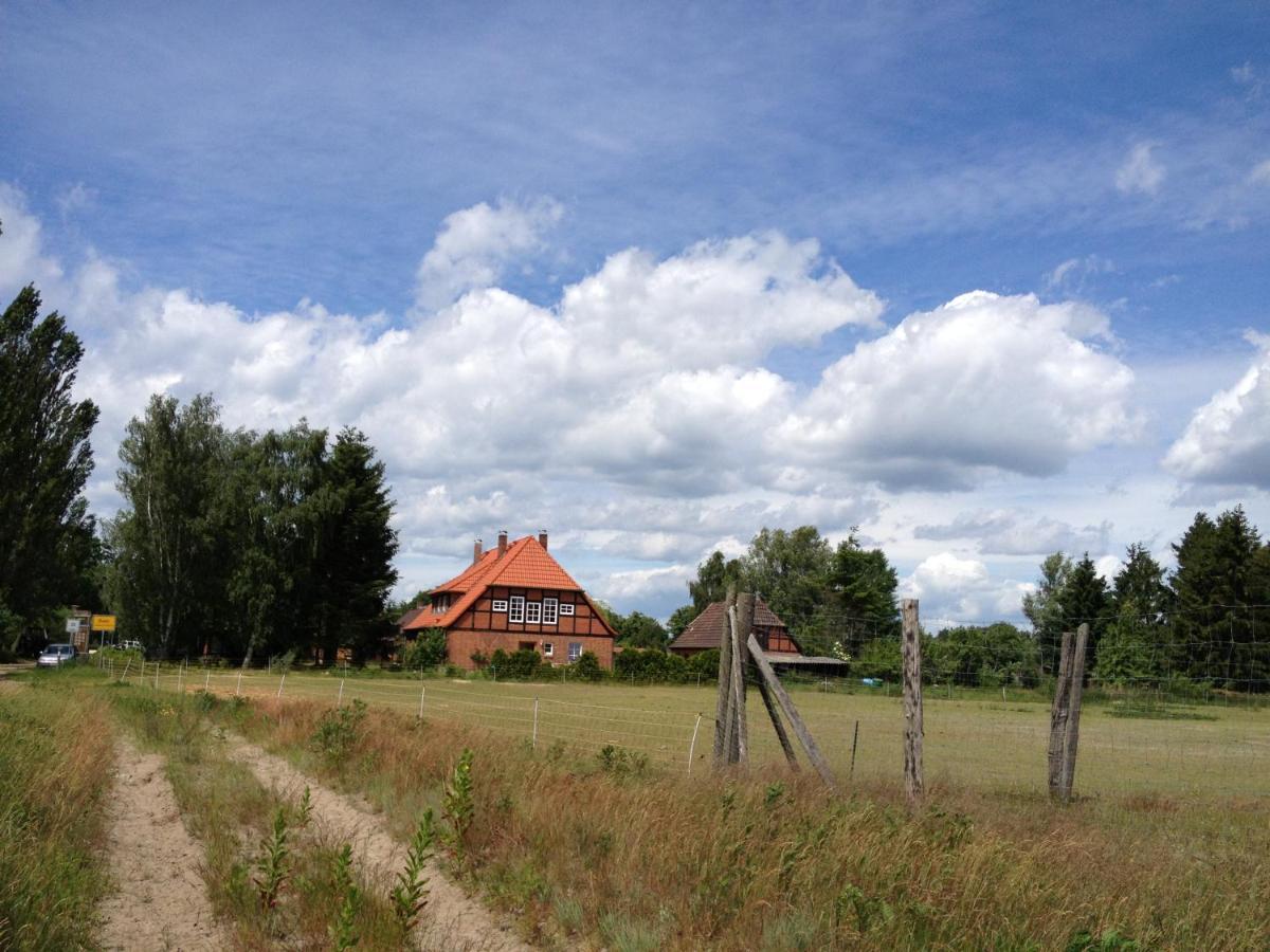 Ferienwohnung 1 Im Landhaus Am Wildpark Boek Eksteriør bilde