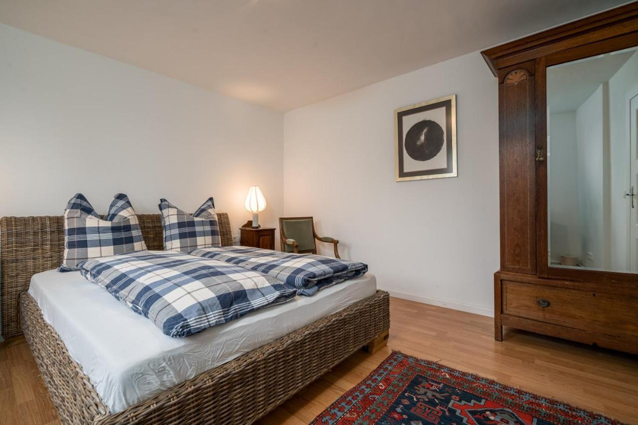 Ferienwohnung 1 Im Landhaus Am Wildpark Boek Eksteriør bilde
