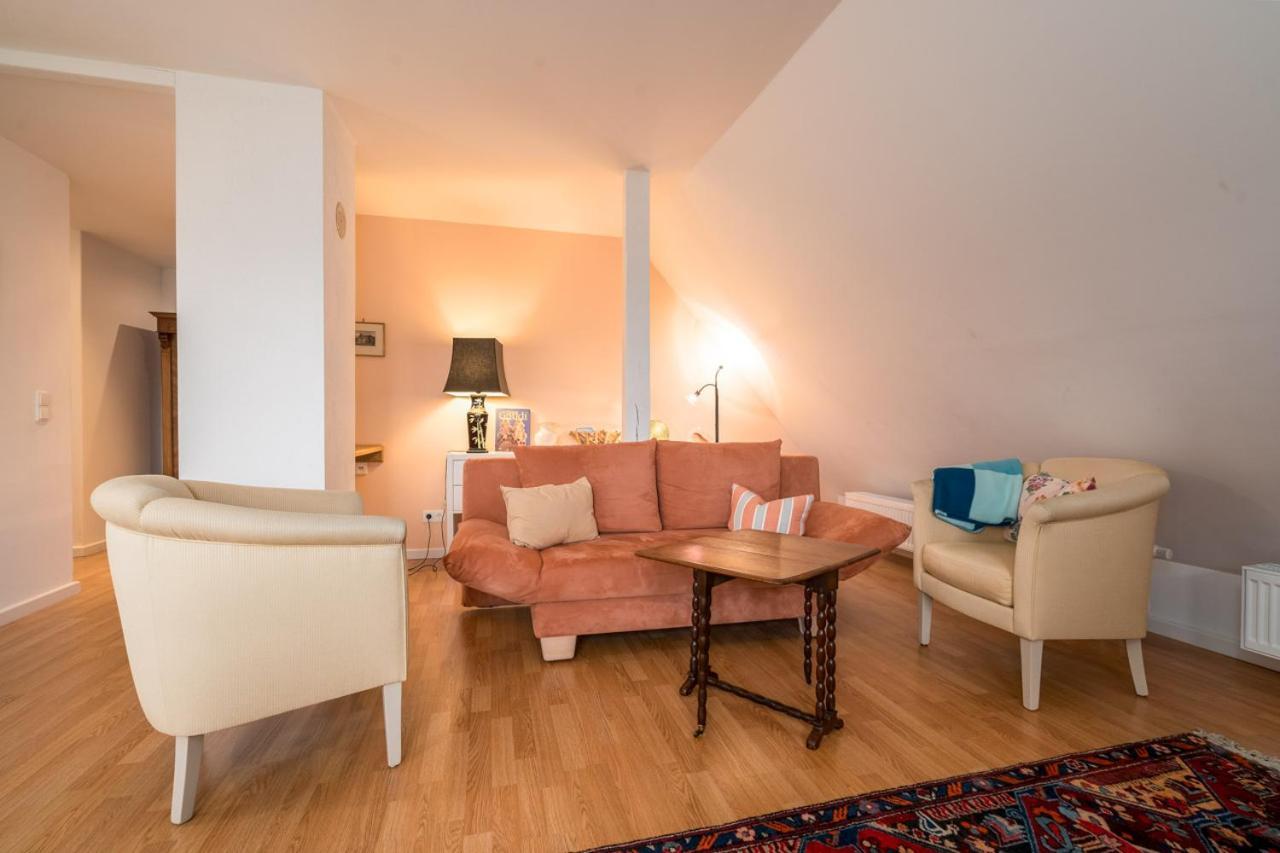 Ferienwohnung 1 Im Landhaus Am Wildpark Boek Eksteriør bilde