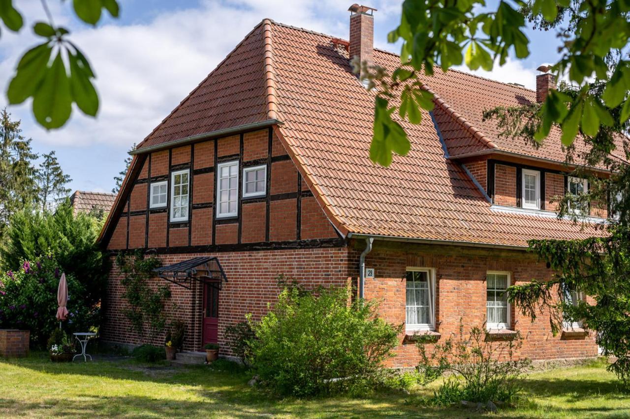 Ferienwohnung 1 Im Landhaus Am Wildpark Boek Eksteriør bilde